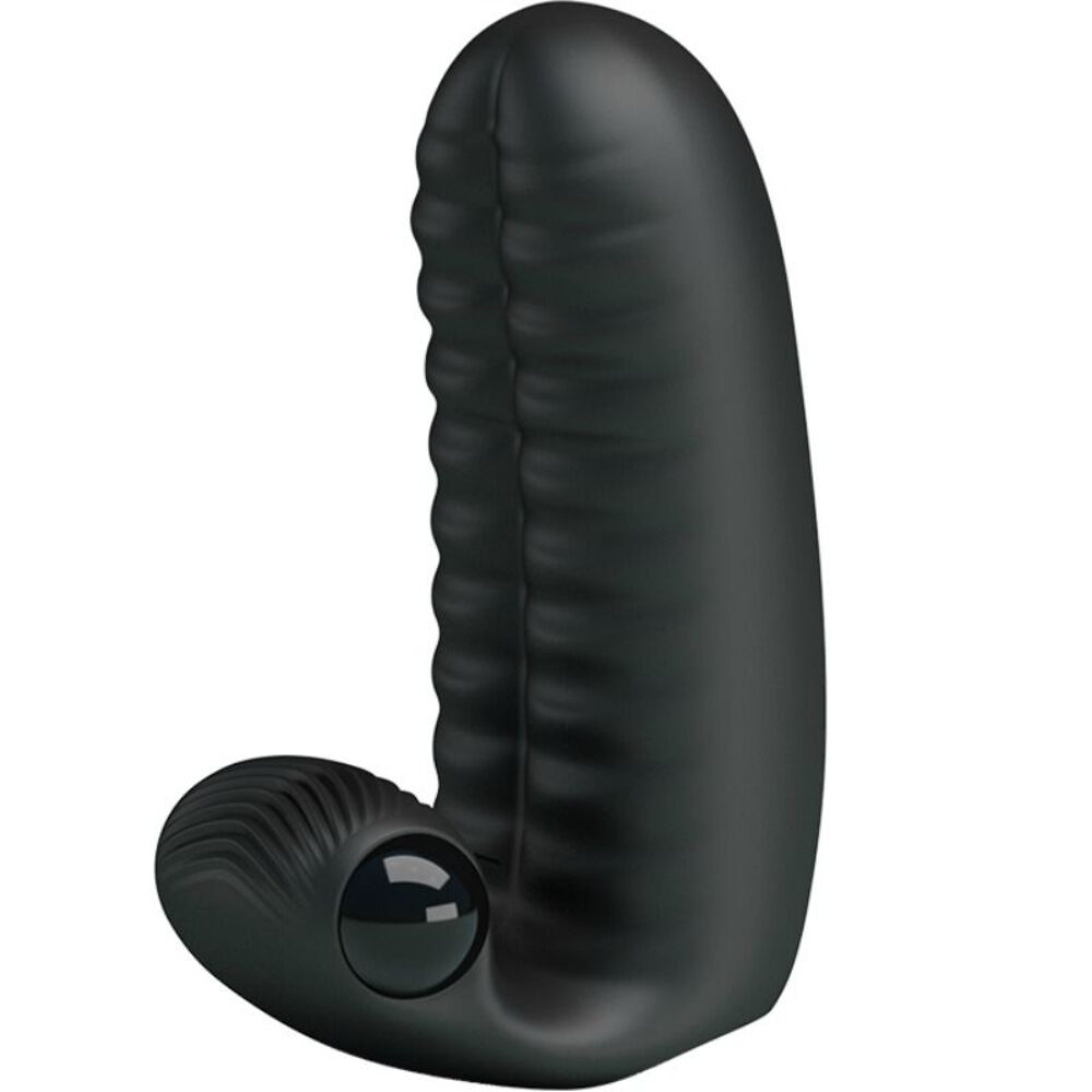 Funda para 2 dedos con vibración y estimulador de clitoris ABBOTT
