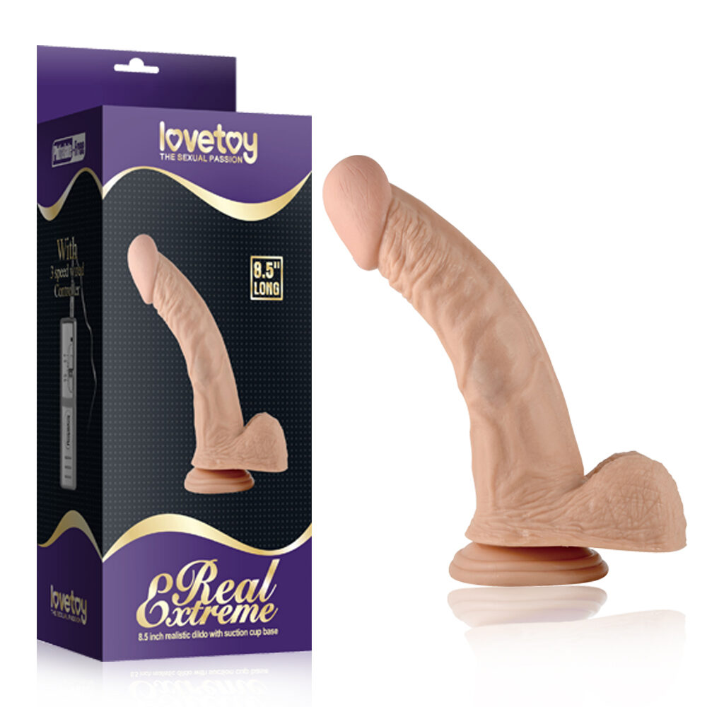 Consolador Real Extreme Curved 22x4,7 CM