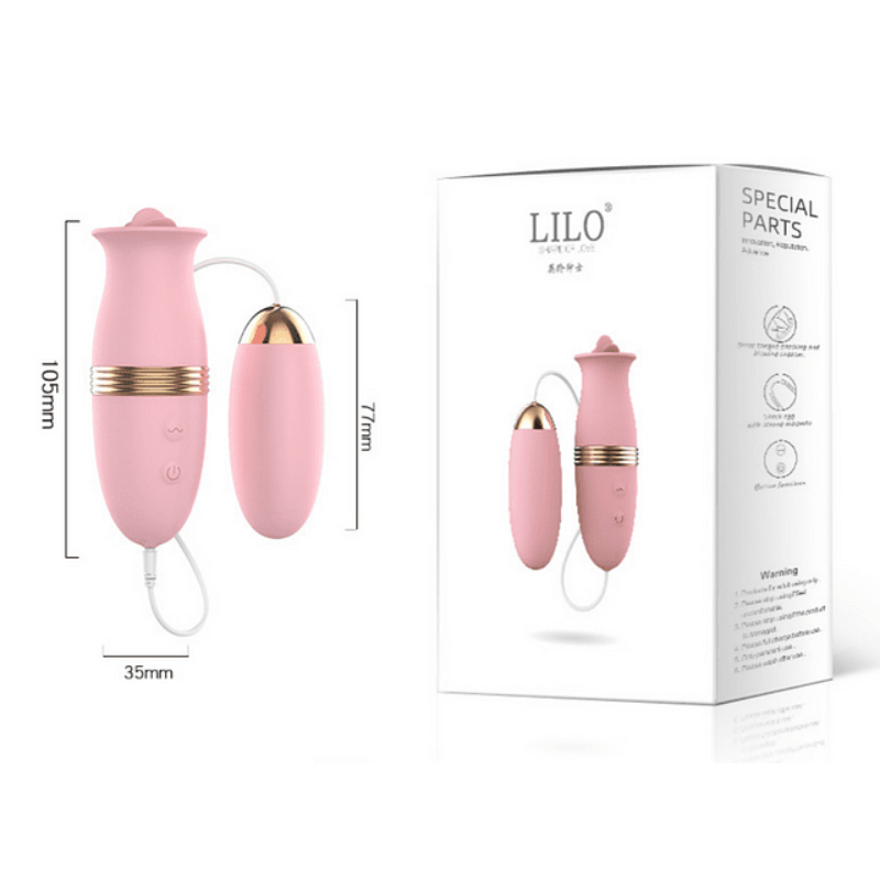 Lamedor con Huevo Vibrador Lilo