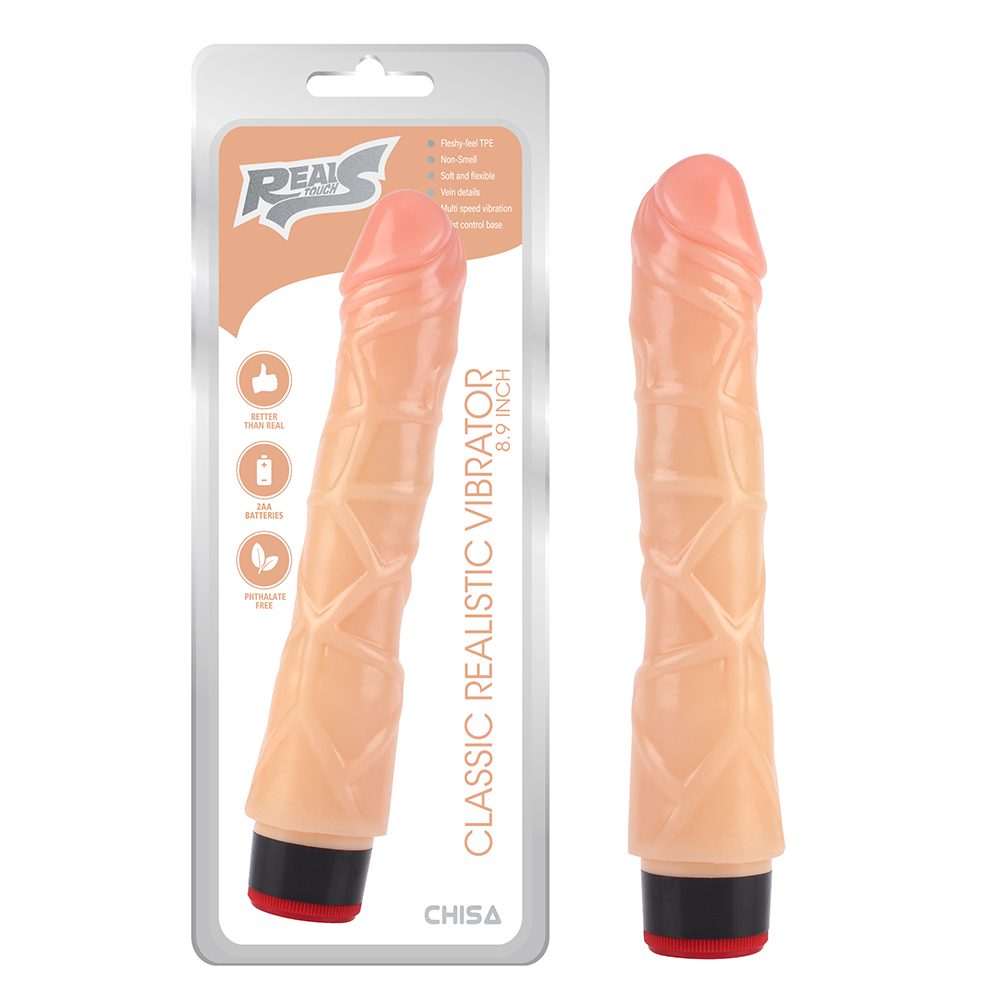 Consolador vibrador 22,6cm Oslo RealBeats CHISA