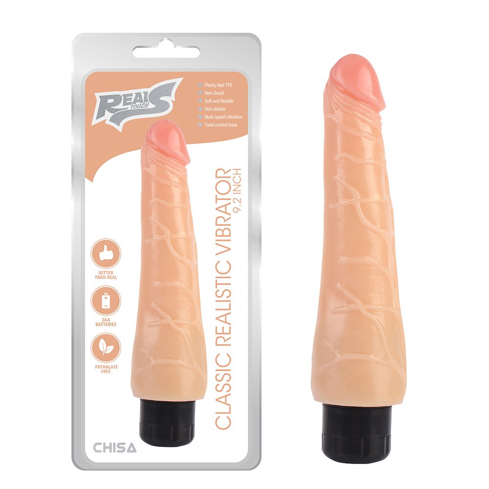 Consolador vibrador 23,3 Pascal RealBeats CHISA