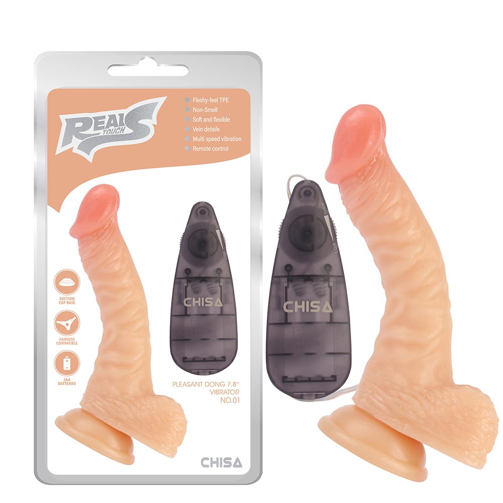 Consolador vibrador 19,8cm Frederic RealBeats CHISA