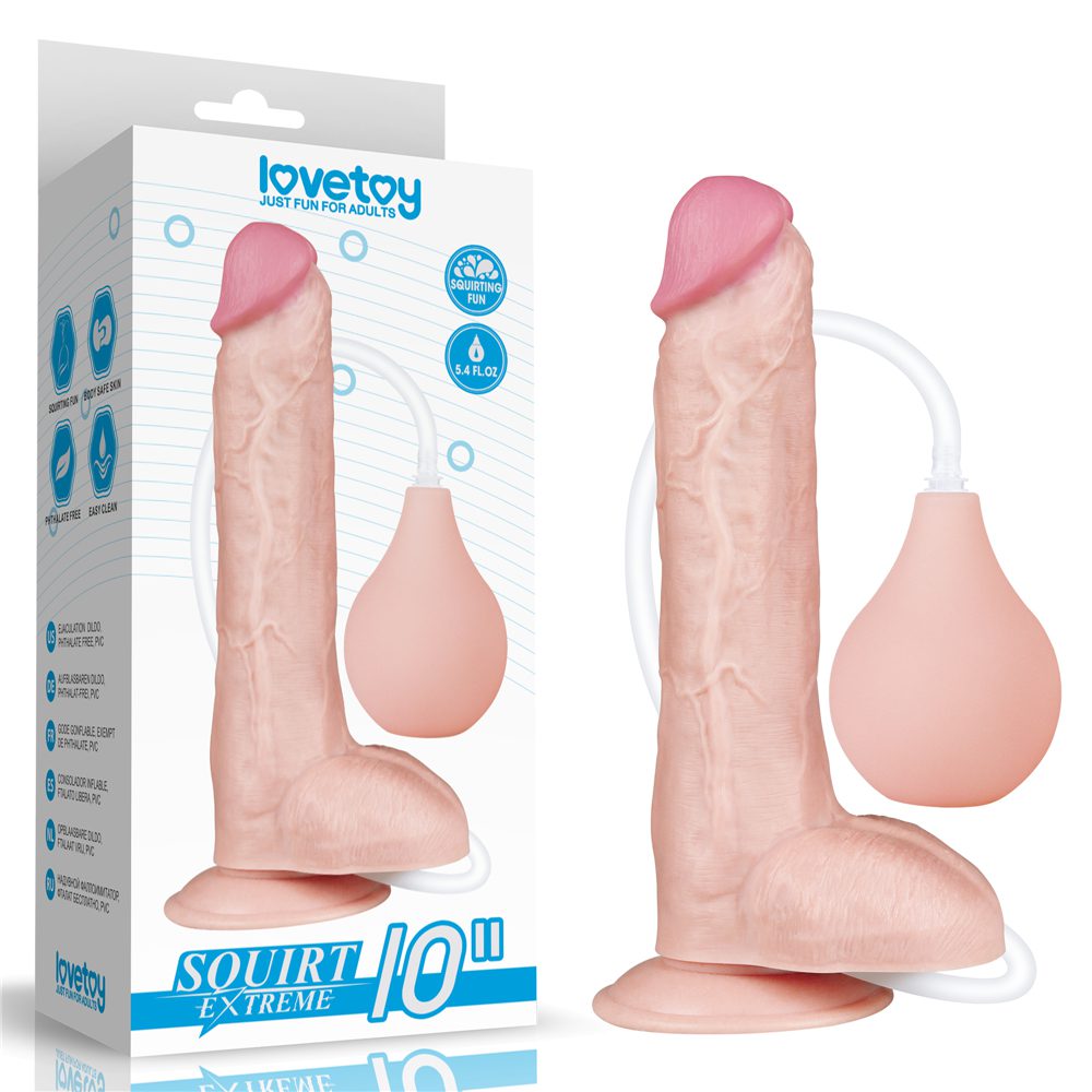 Consolador Squirt Extreme 25cm Eyaculador LOVETOY